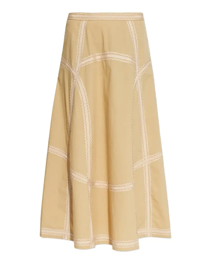 Ulla Johnson Norah Midirock mit Einsätzen - Nude Nude