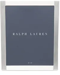 Ralph Lauren Home Luxe Fotorahmen 8cm x 10cm Silber