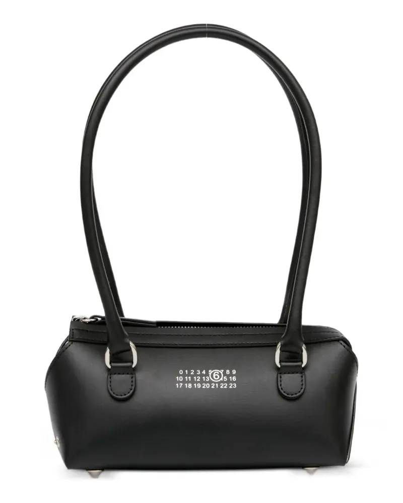 Maison Margiela Mini Bauletto J Schultertasche - Schwarz Schwarz