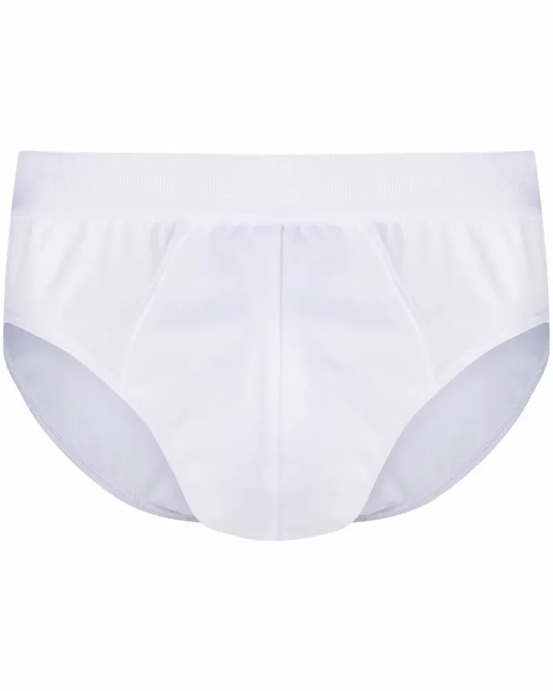 Brioni Slip mit elastischem Bund - Weiß Weiß