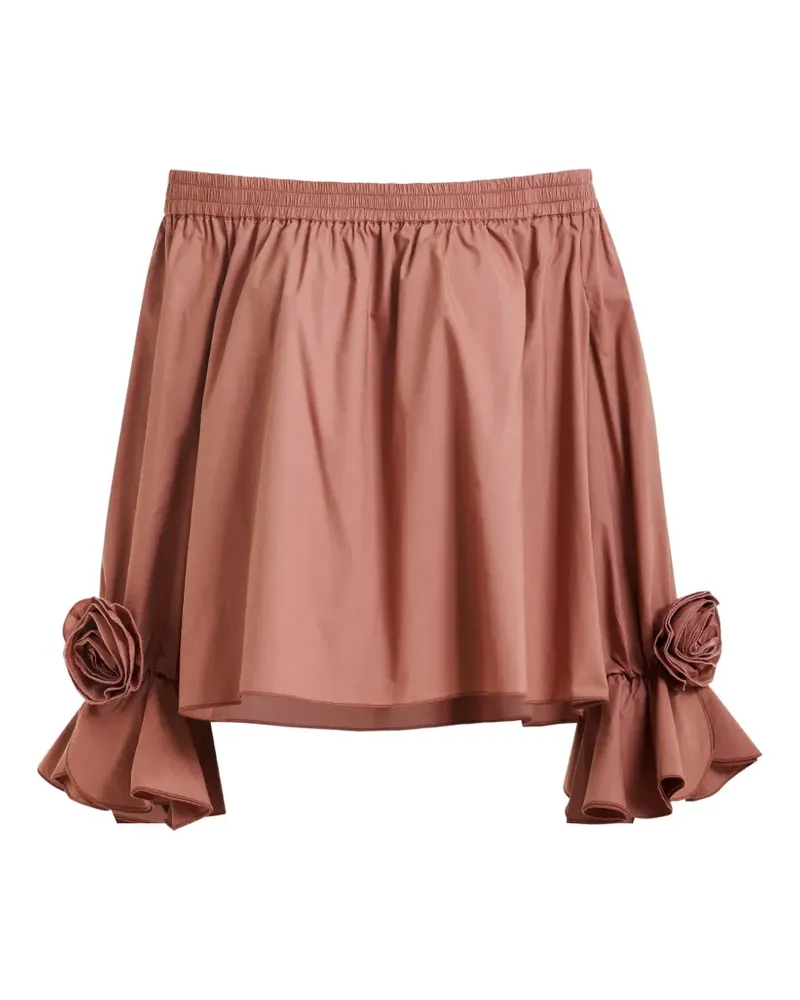 Essentiel rosette-embellished blouse - Rosa Rosa