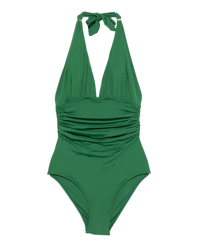Lenny Niemeyer draped-detail swimsuit - Grün Grün