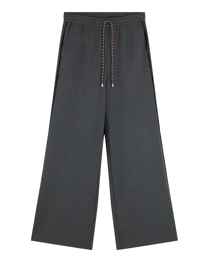 Tommy Hilfiger drawstring wide-leg trousers - Grau Grau