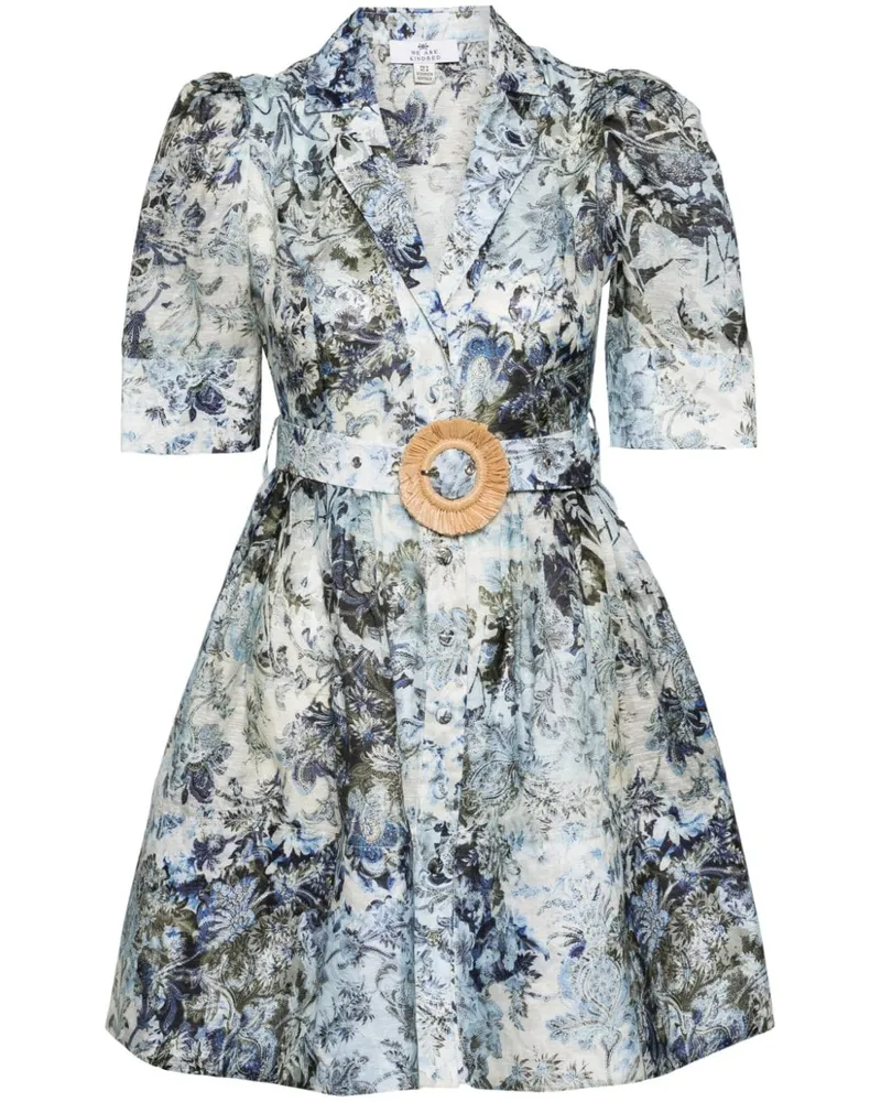 We Are Kindred Cyrus Minikleid - Blau Blau