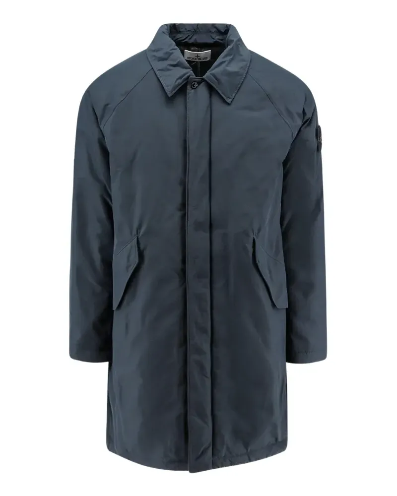 Stone Island Klassischer Mantel - Blau Blau