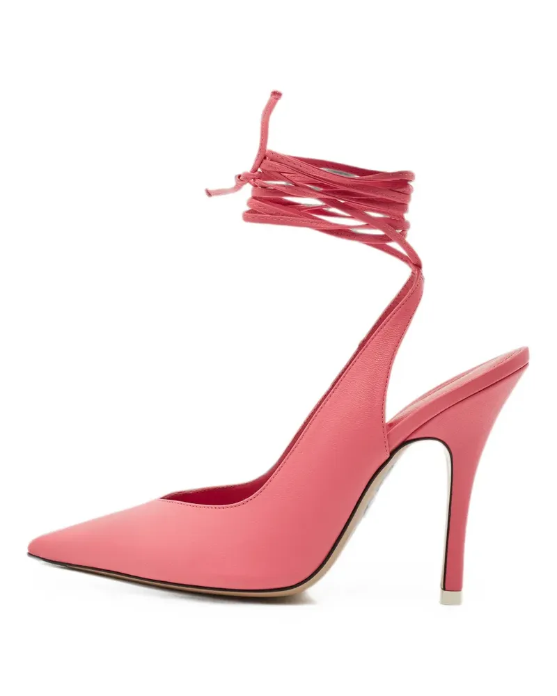 ATTICO Venus ankle-wrap pumps - Rosa Rosa