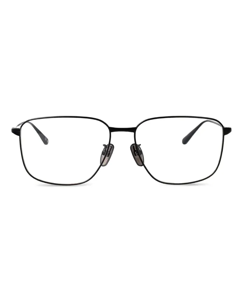 Balenciaga Brille mit eckigem Gestell - Schwarz Schwarz