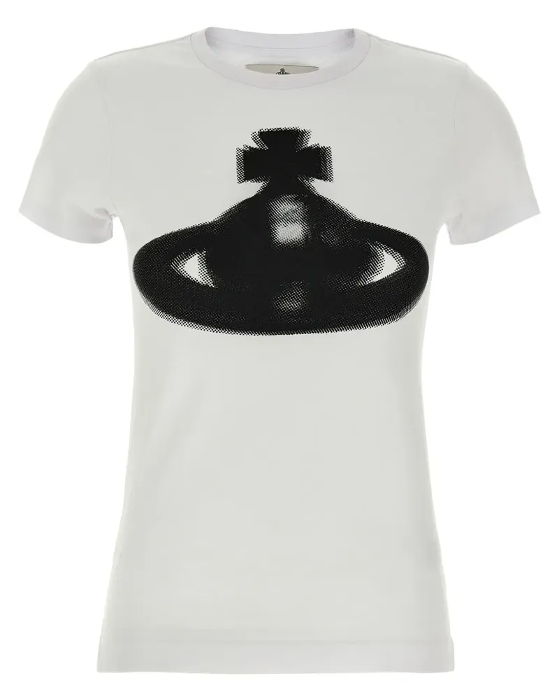 Vivienne Westwood Halftone Orb Perù T-Shirt - Weiß Weiß