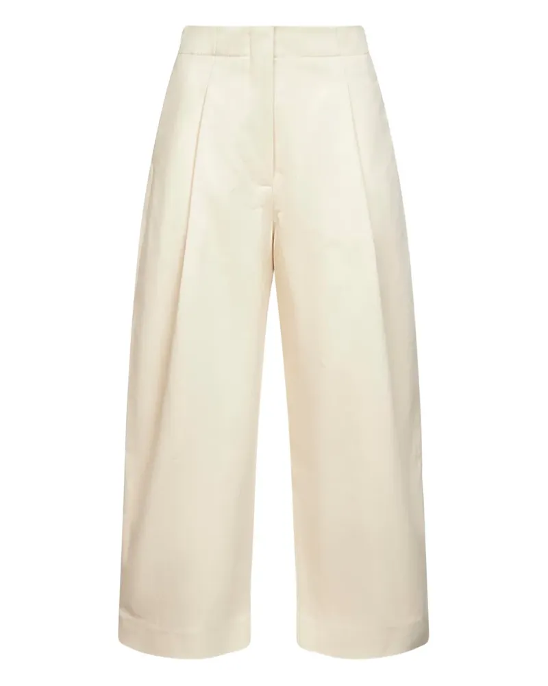 Studio Nicholson Dordoni Hose mit Faltendetail - Weiß Weiß