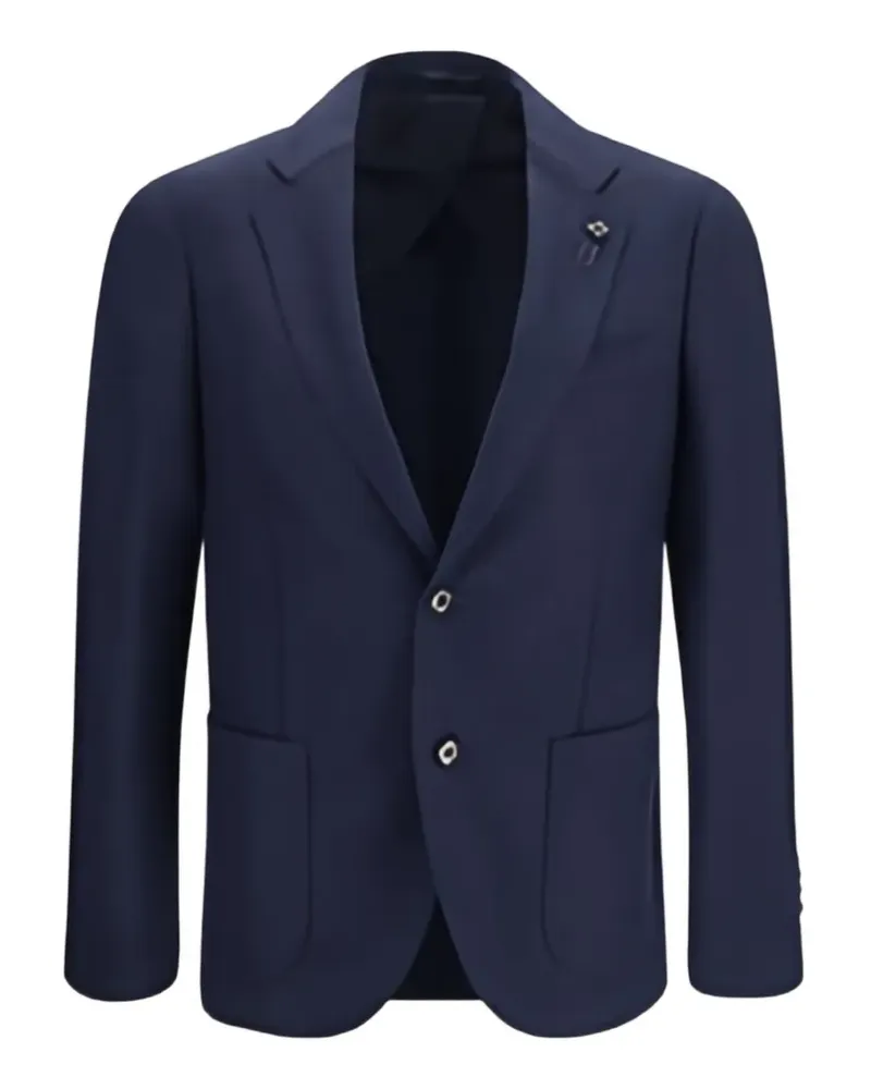 LARDINI Sakko mit fallendem Revers - Blau Blau