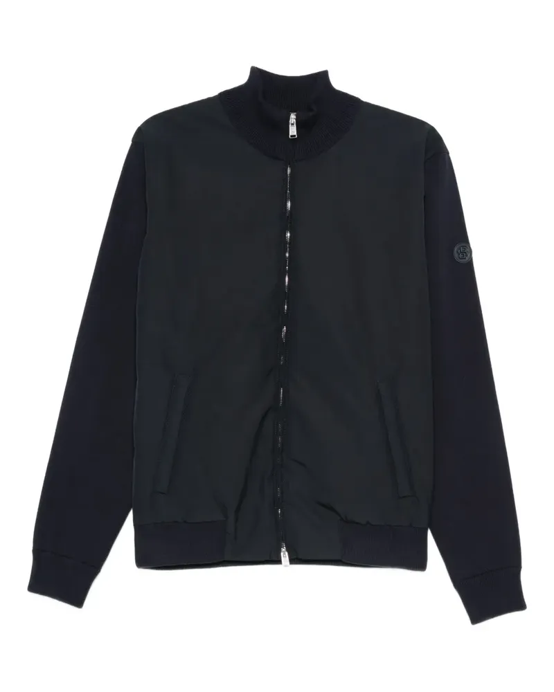 HUGO BOSS Pullover mit Reißverschluss - Blau Blau