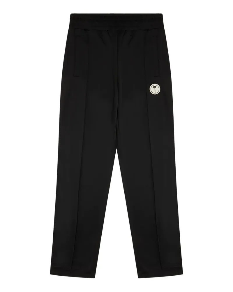 Palm Angels Jogginghose mit seitlichen Streifen - Schwarz Schwarz