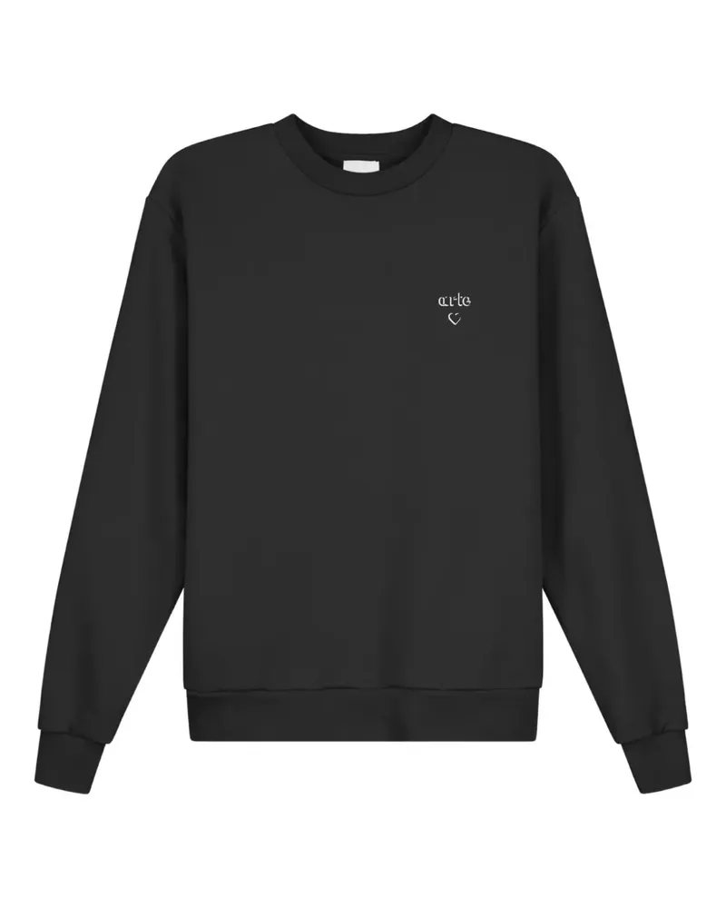 Arte Antwerp Klassisches Sweatshirt - Schwarz Schwarz