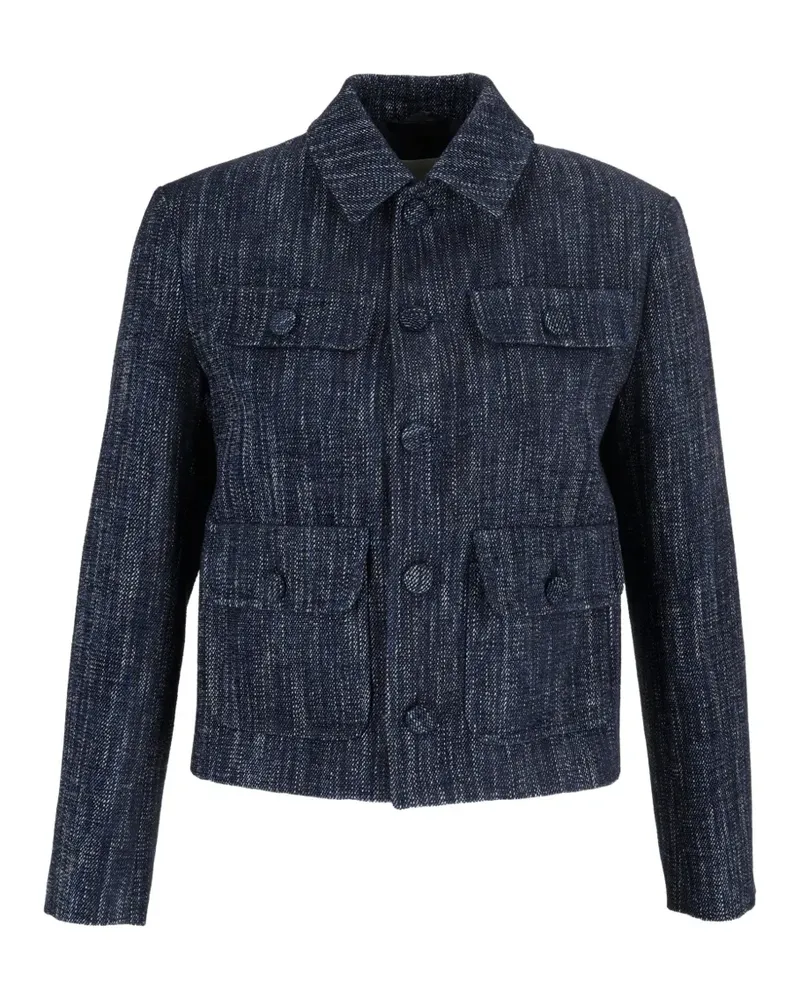 CIRCOLO 1901 Cropped-Jeansjacke - Blau Blau