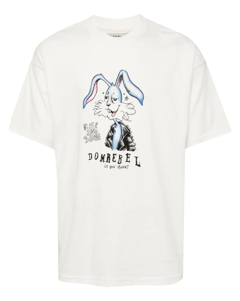 DOMREBEL RISE T-Shirt Nude