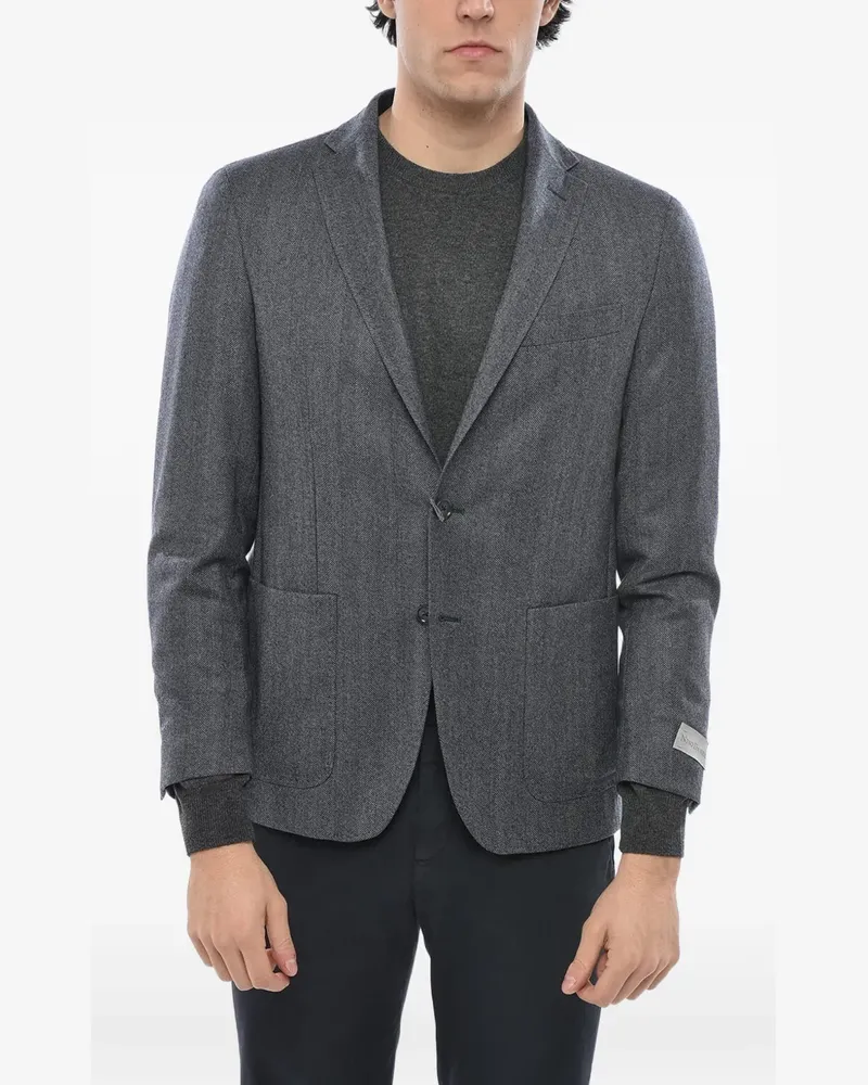 Corneliani Einreihiges Sakko - Grau Grau