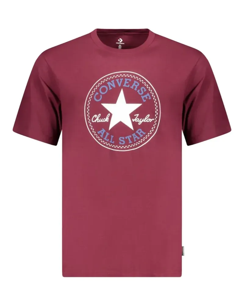 Converse Chuck Taylor T-Shirt mit Logo - Rot Rot