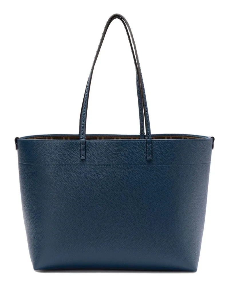 Fendi Mittelgroße Roll Tote Bag - Blau Blau