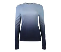 Langärmeliger Pullover - Blau