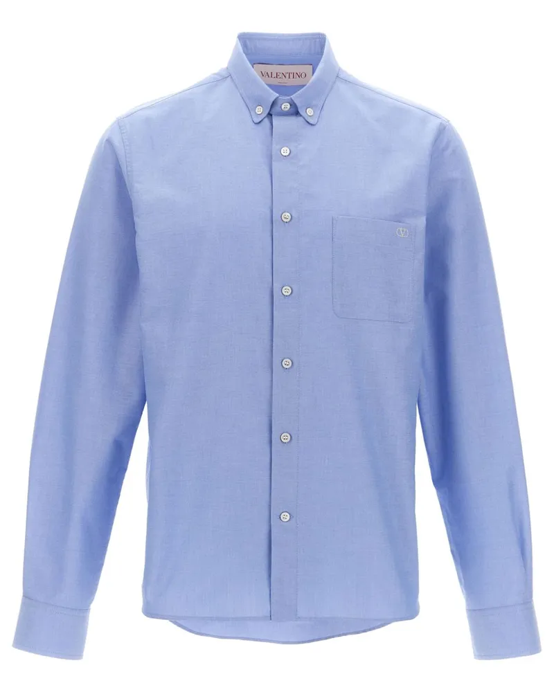 Valentino Garavani Klassisches Hemd - Blau Blau