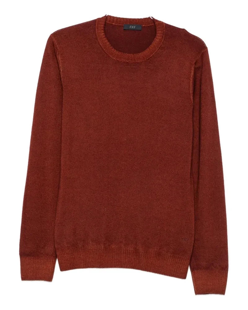 Fay round-neck sweater - Rot Rot