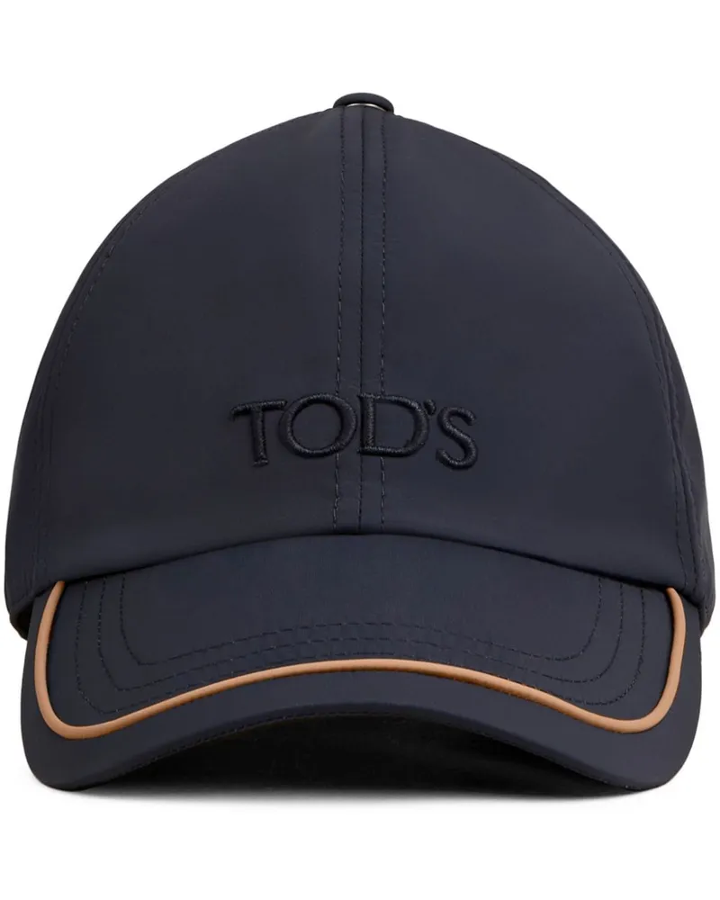 TOD'S Baseballkappe mit Logo-Stickerei - Blau Blau