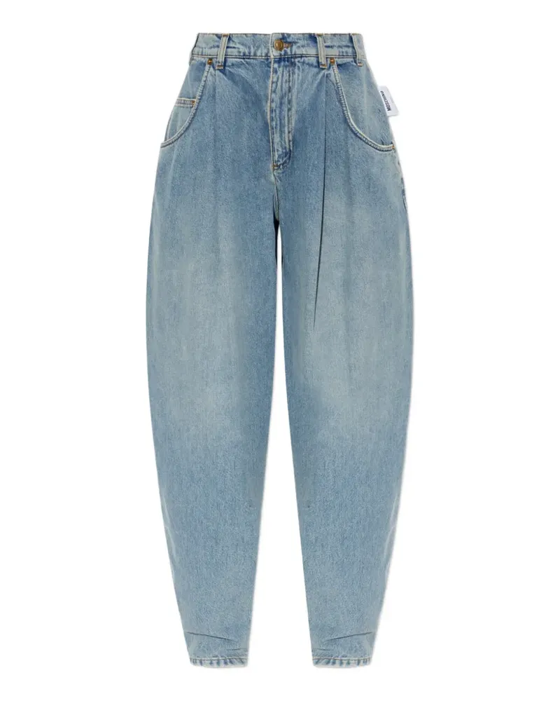 Moschino Klassische Tapered-Jeans - Blau Blau