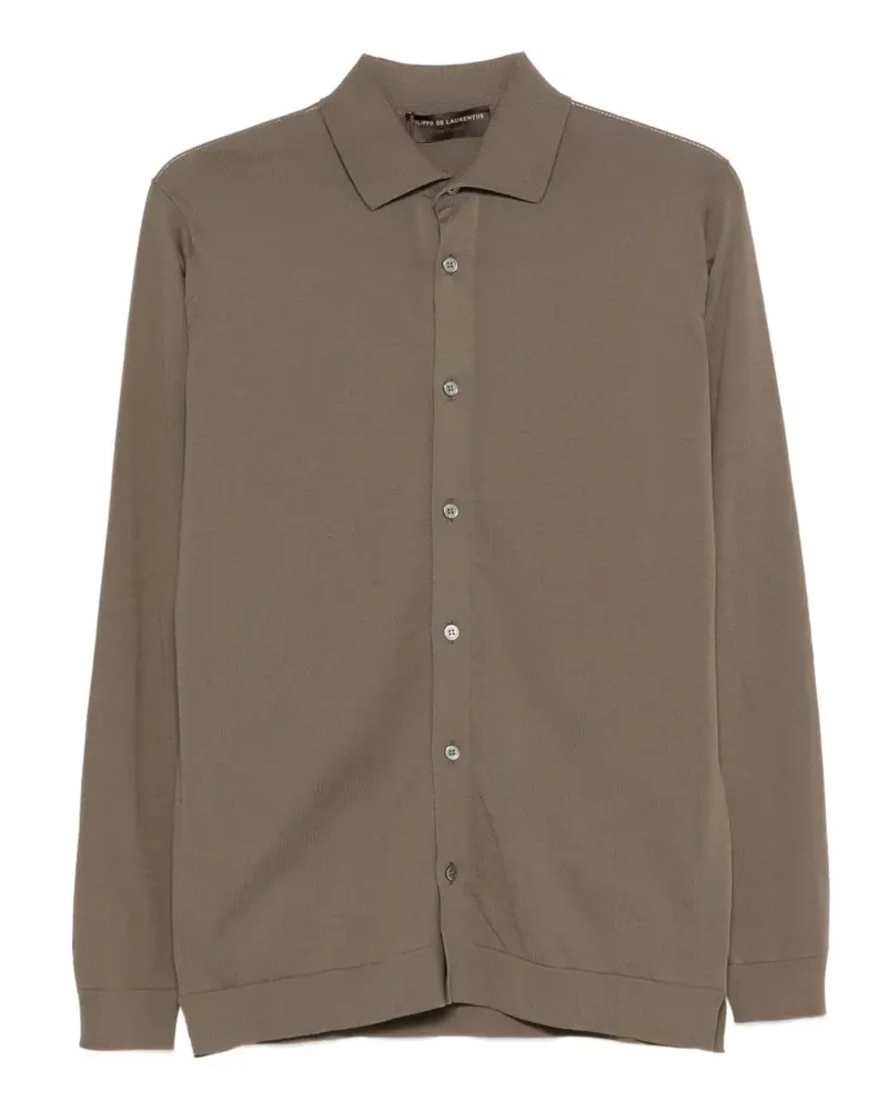 Filippo de Laurentiis buttoned shirt - Braun Braun