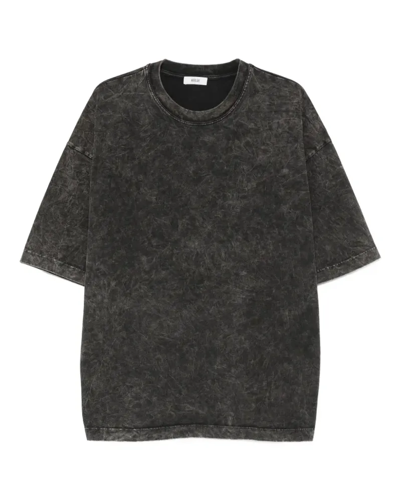 AGOLDE Portman T-Shirt - Schwarz Schwarz