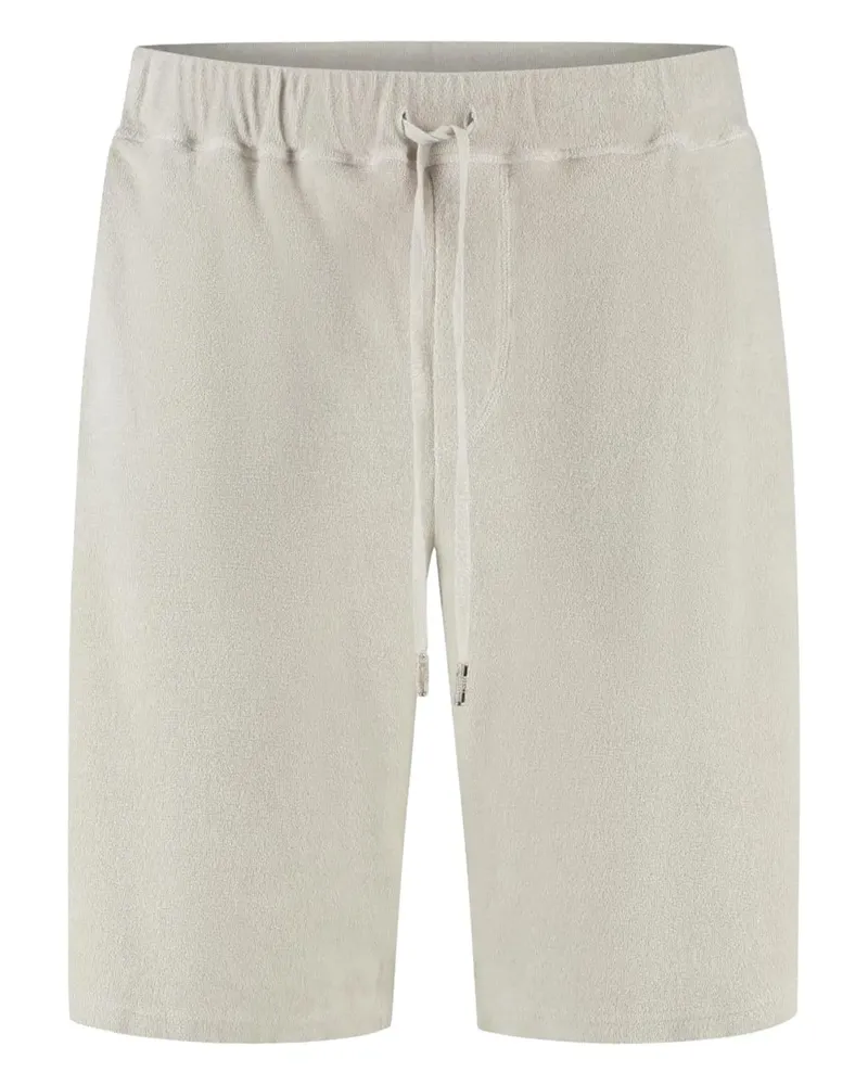 Fedeli Shorts aus Frottee mit Kordelzug - Nude Nude