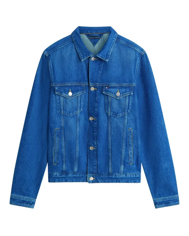 Tommy Hilfiger faded-wash denim jacket - Blau Blau