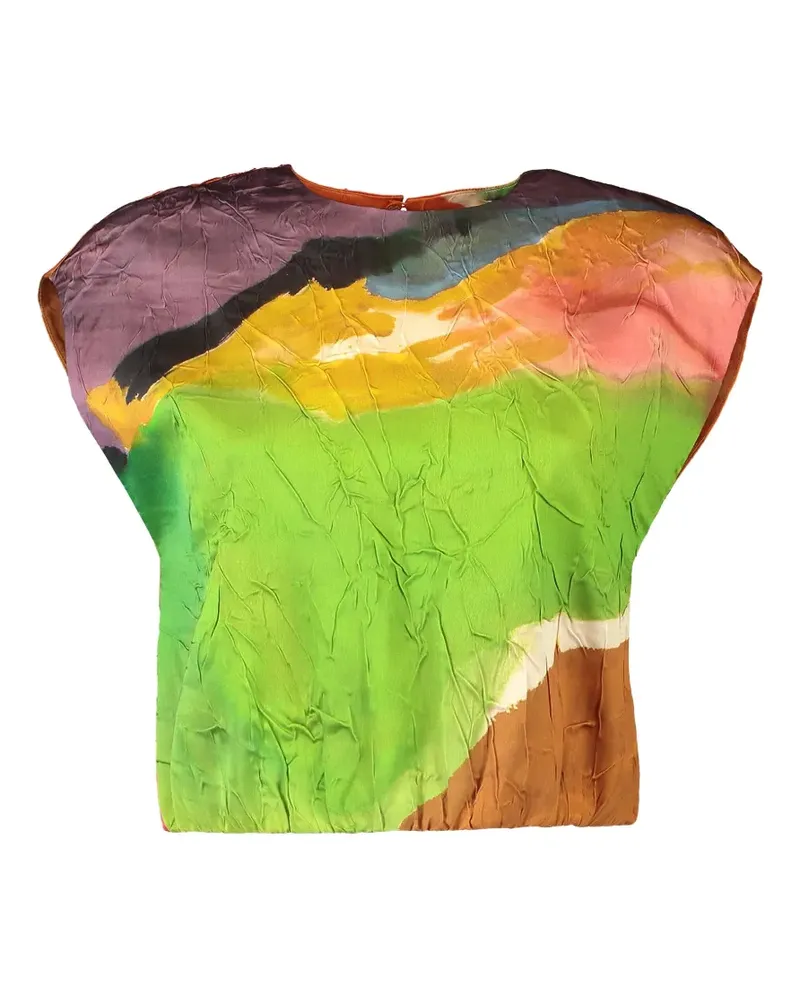 Ulla Johnson Gisella crop top - Orange Orange