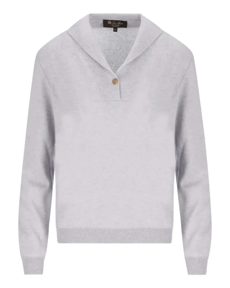 Loro Piana Sergio polo shirt - Grau Grau