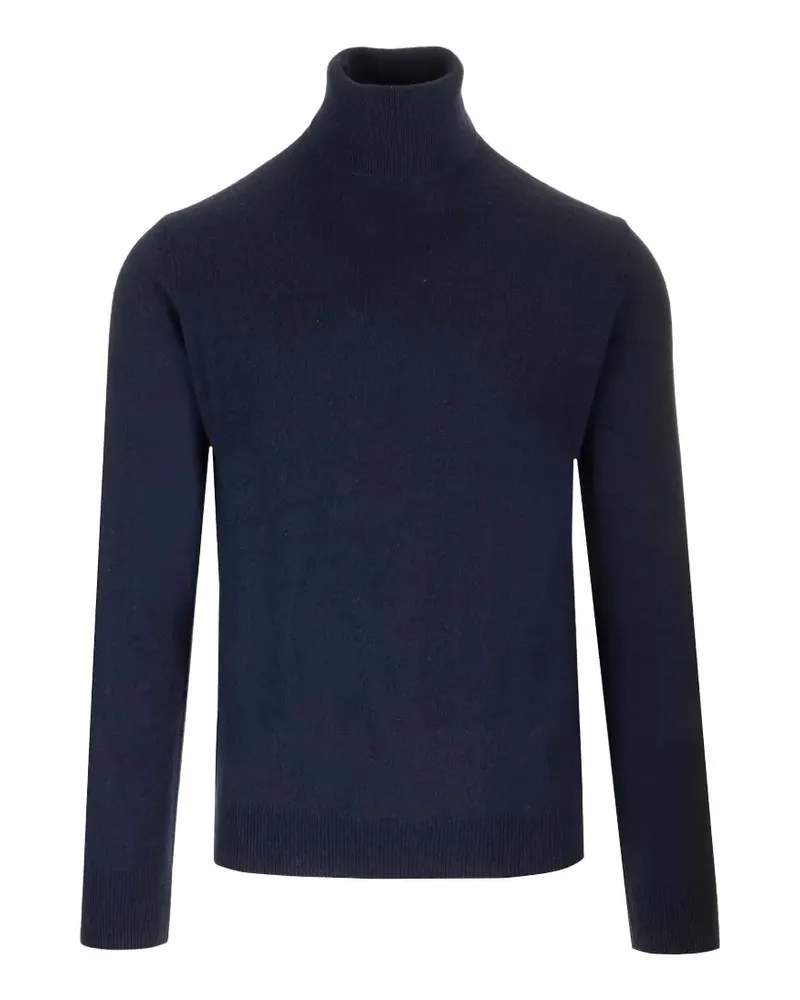 Al Duca D’Aosta 1902 ribbed-trim cashmere jumper - Blau Blau