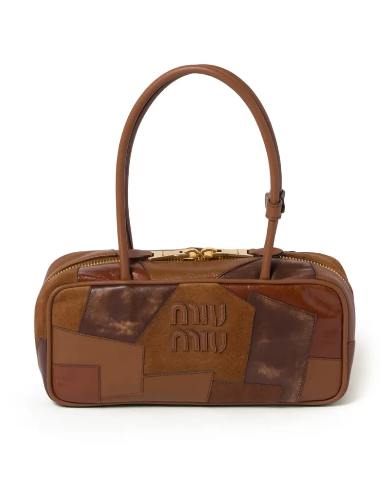 Miu Miu Beau Tote Bag - Braun Braun