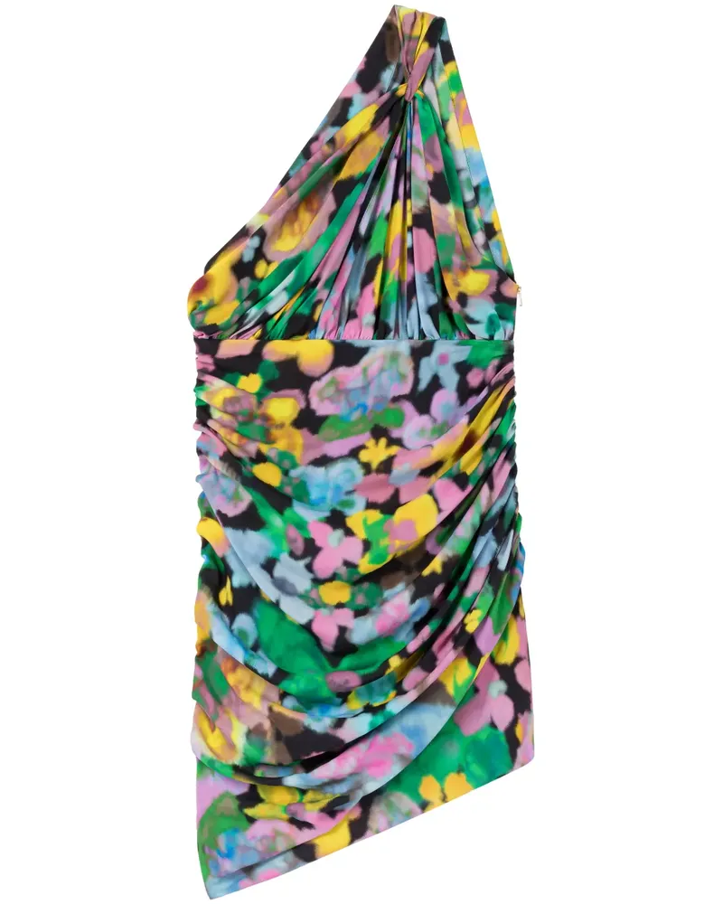 AZ FACTORY Robe mit Blumen-Print - Rosa Rosa