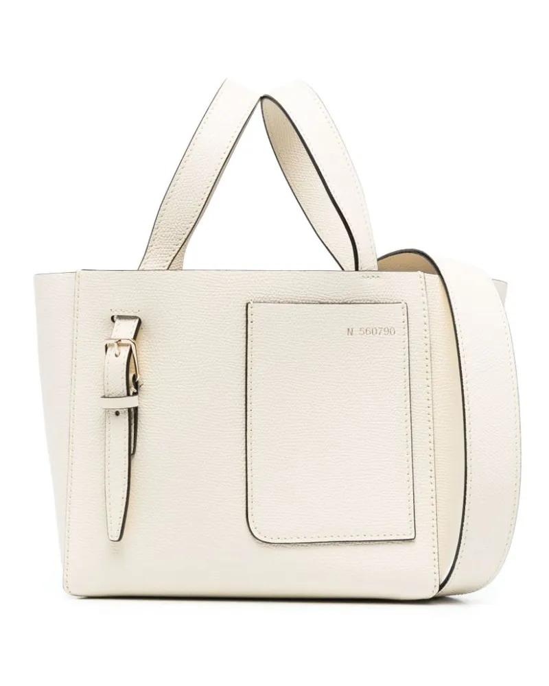 Valextra Micro Beuteltasche - Weiß Weiß