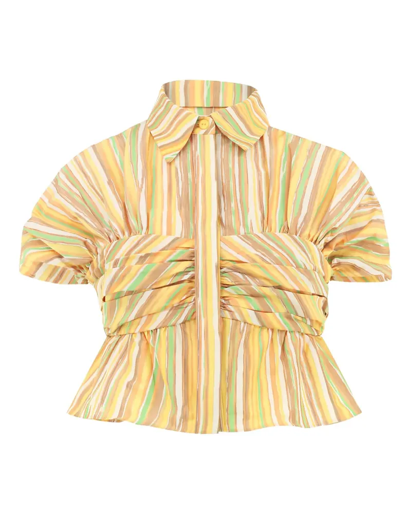 Alexis Arya striped top - Gelb Gelb