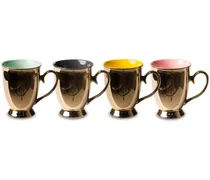 Legacy porcelain mug (set of four) - Gold