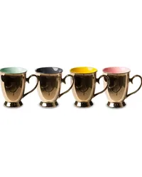 POLSPOTTEN Legacy Tasse aus Porzellan (4er-Set Gold