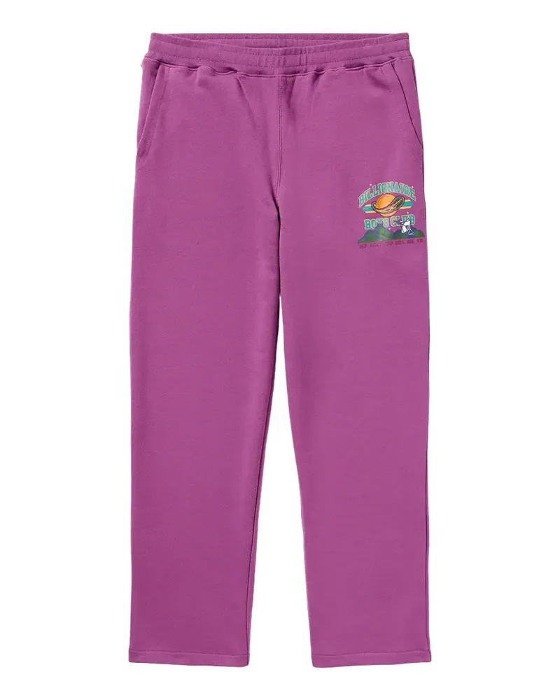 Billionaire Boys Club graphic planet track pants - Violett Violett