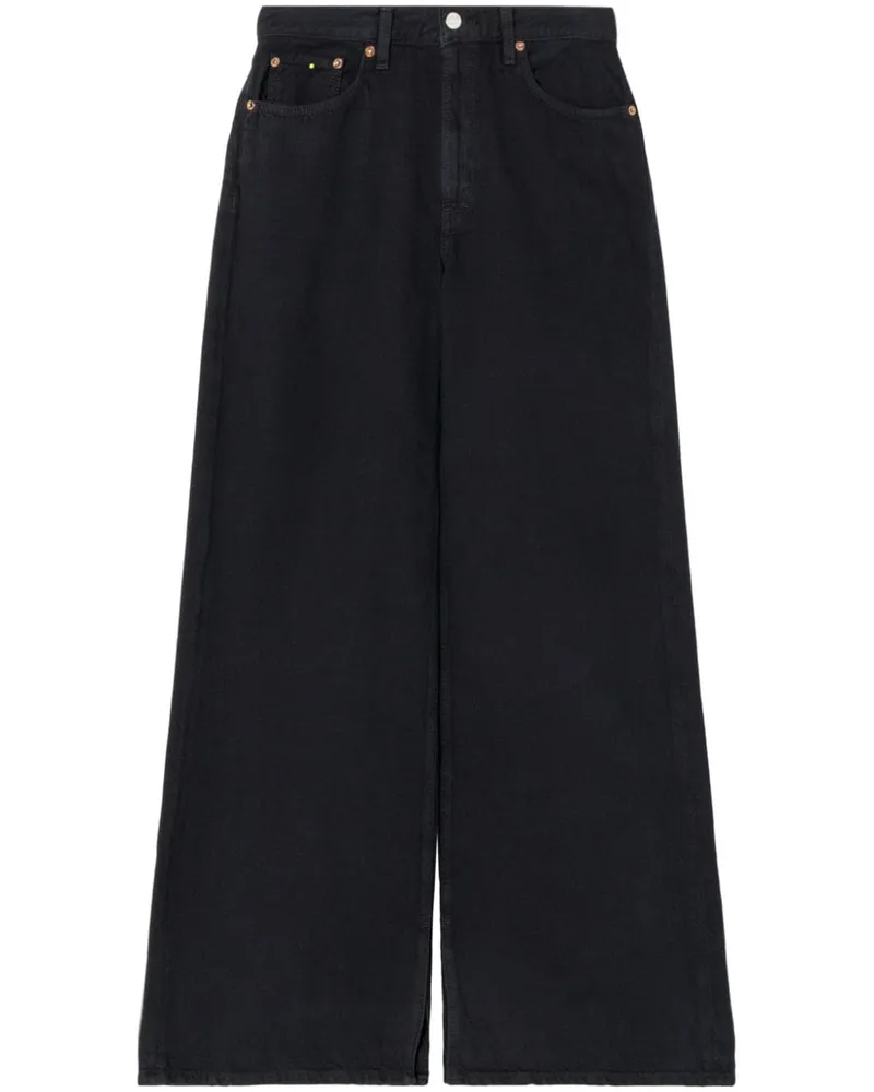 RE/DONE Low Rider Jeans - Schwarz Schwarz
