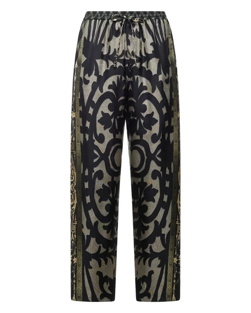 Pierre-Louis Mascia drawstring-waist trousers - Schwarz Schwarz