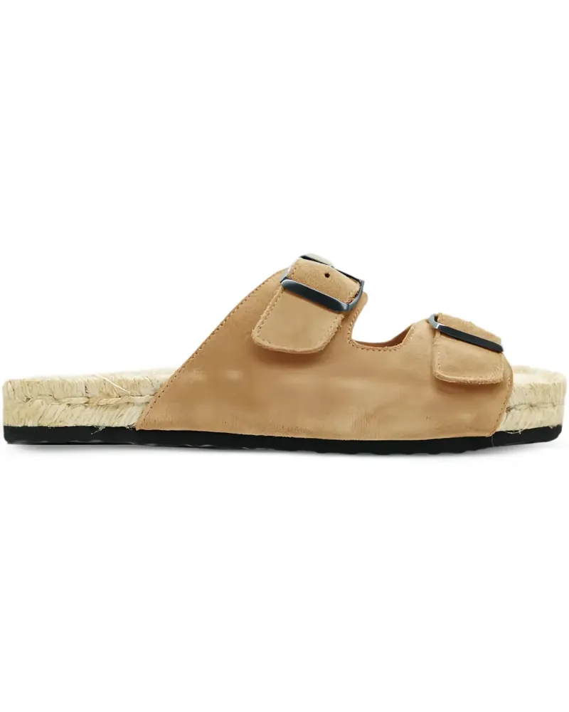 Manebí Nordic Sandalen mit Schnalle - Nude Nude