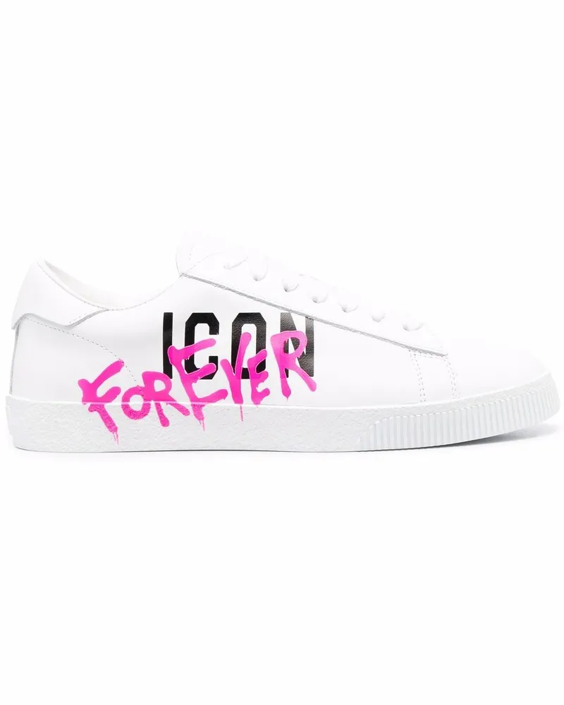 Dsquared2 Sneakers mit Print - Weiß Weiß
