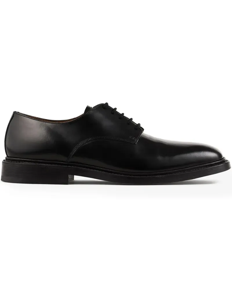 Sandro Derby-Schuhe aus Leder - Schwarz Schwarz