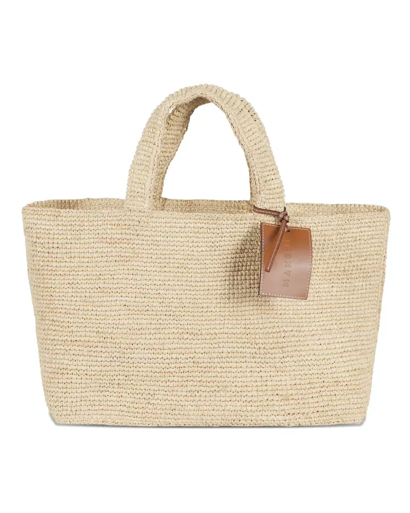 Manebí Mittelgroße New Sunset Tote Bag - Nude Nude