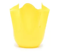 Fazzoletto Vase aus Muranoglas 24cm - Gelb