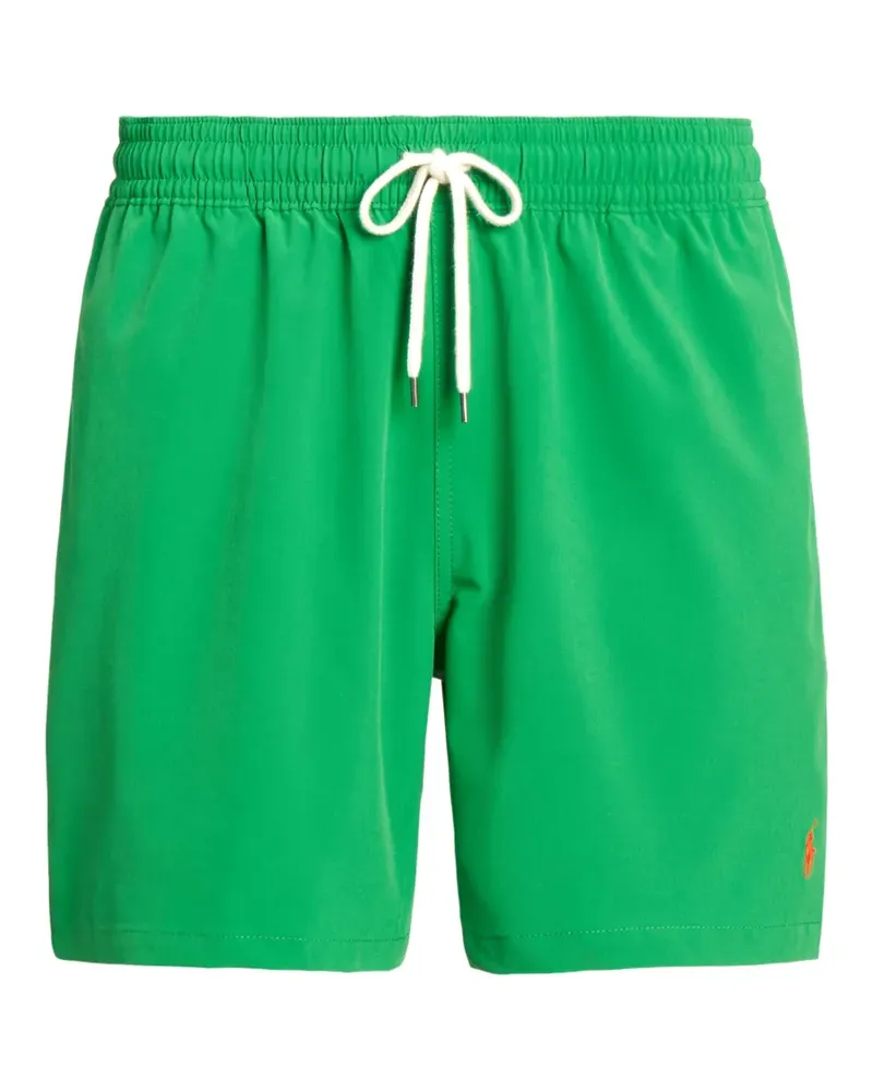 Ralph Lauren logo-embroidered swim shorts - Grün Grün