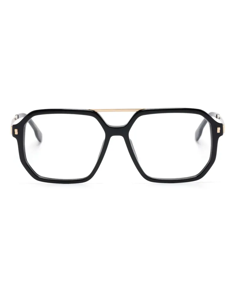 Dsquared2 Brille mit Pilotengestell - Schwarz Schwarz